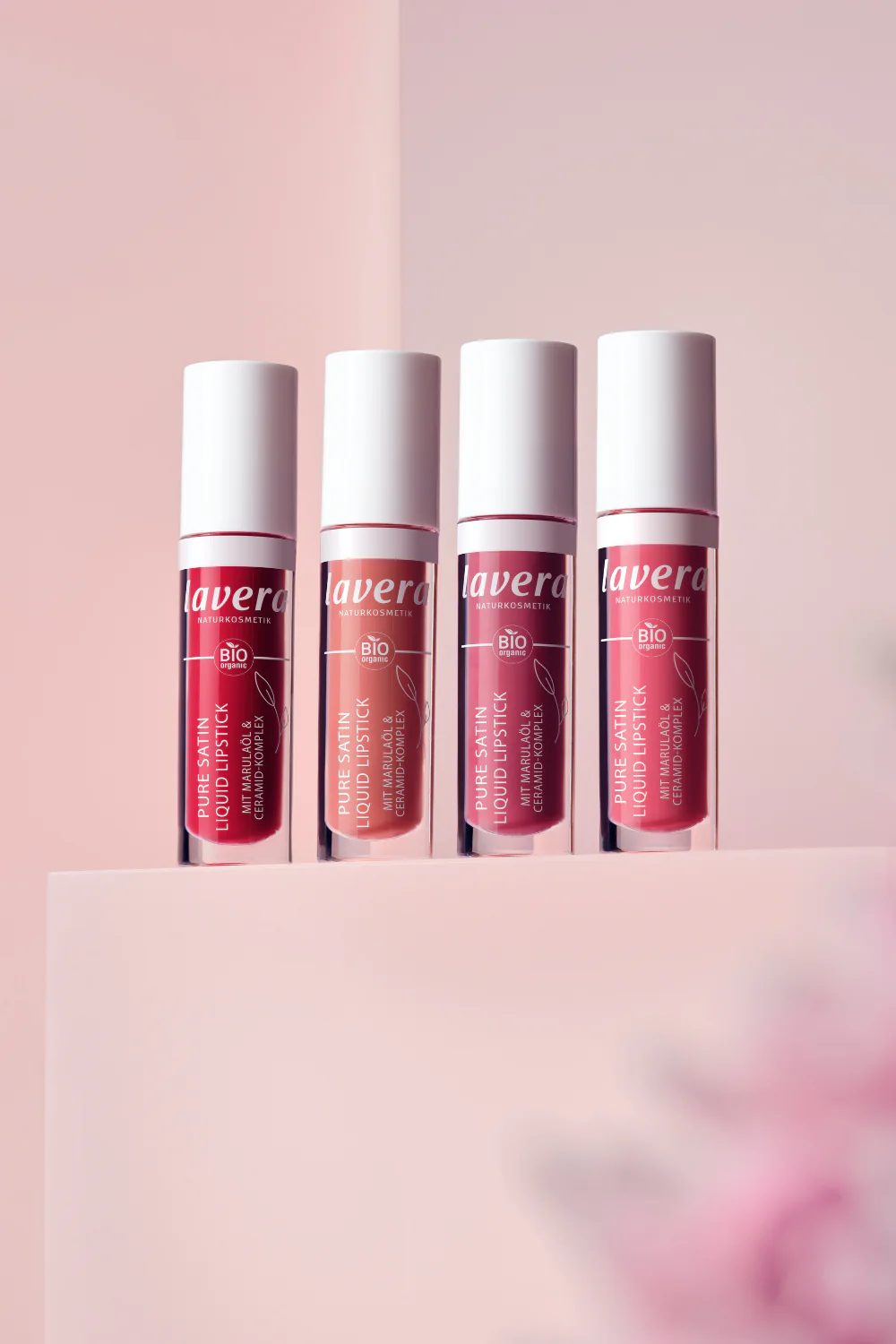 Pure Satin Liquid Lipstick -Nude Petal 02- - Image 4