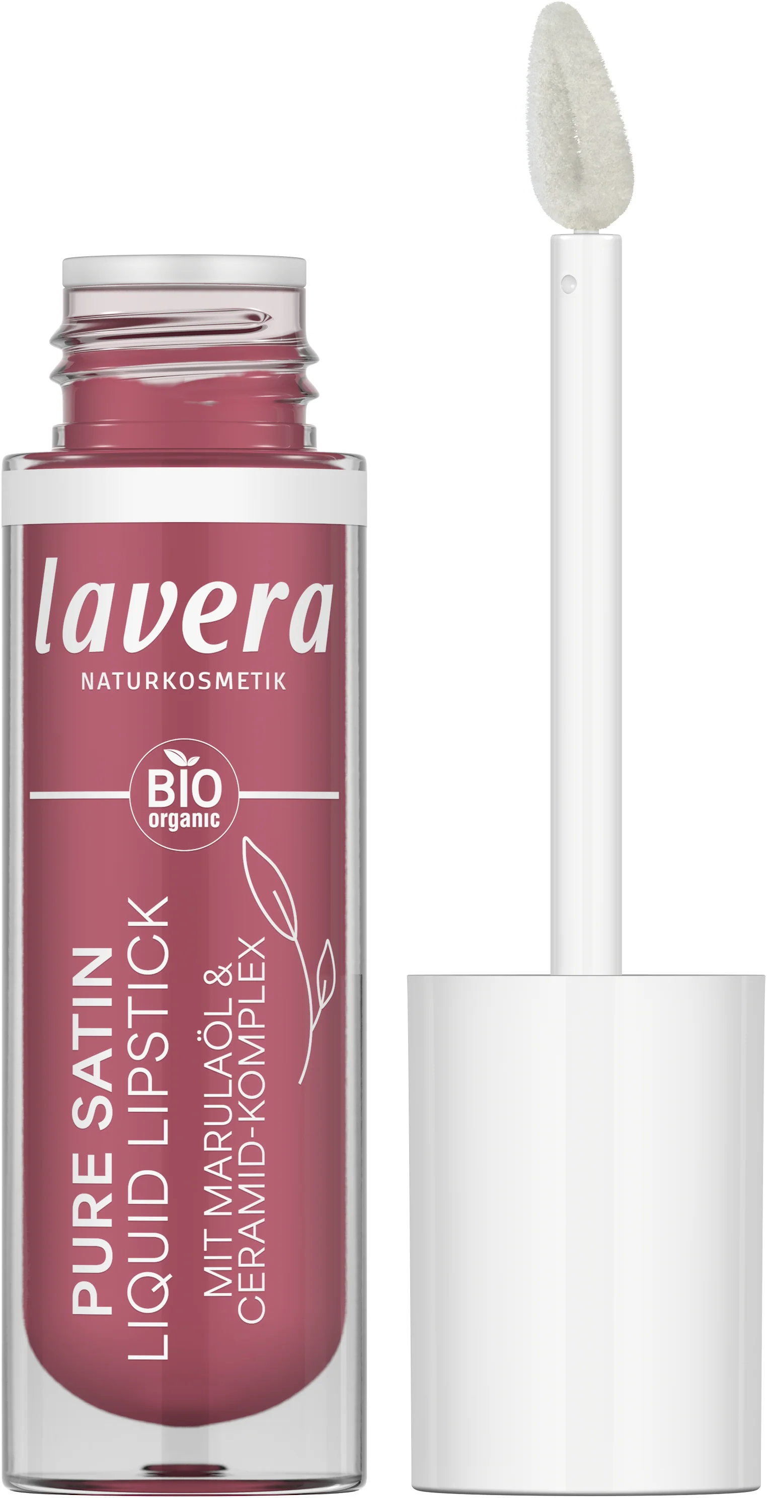 Pure Satin Liquid Lipstick -Wild Mauve 03- - Image 3